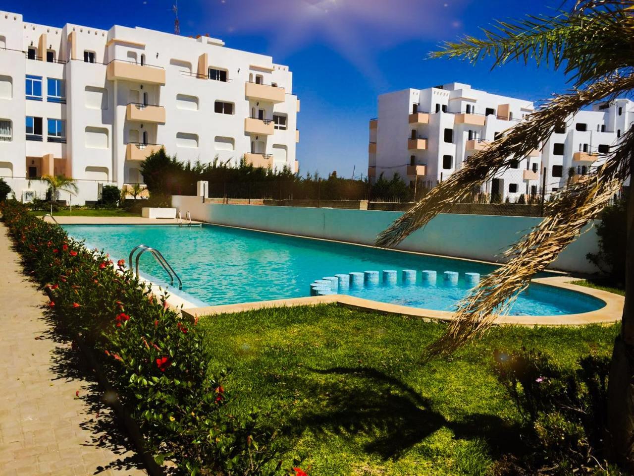 Fantastique Appartement Avec Piscine Sur La Plage M2 Tánger Exterior foto