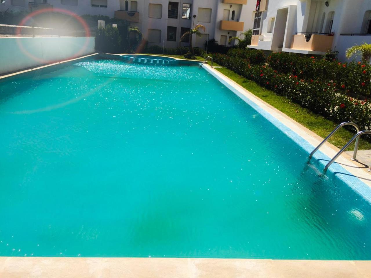 Fantastique Appartement Avec Piscine Sur La Plage M2 Tánger Exterior foto