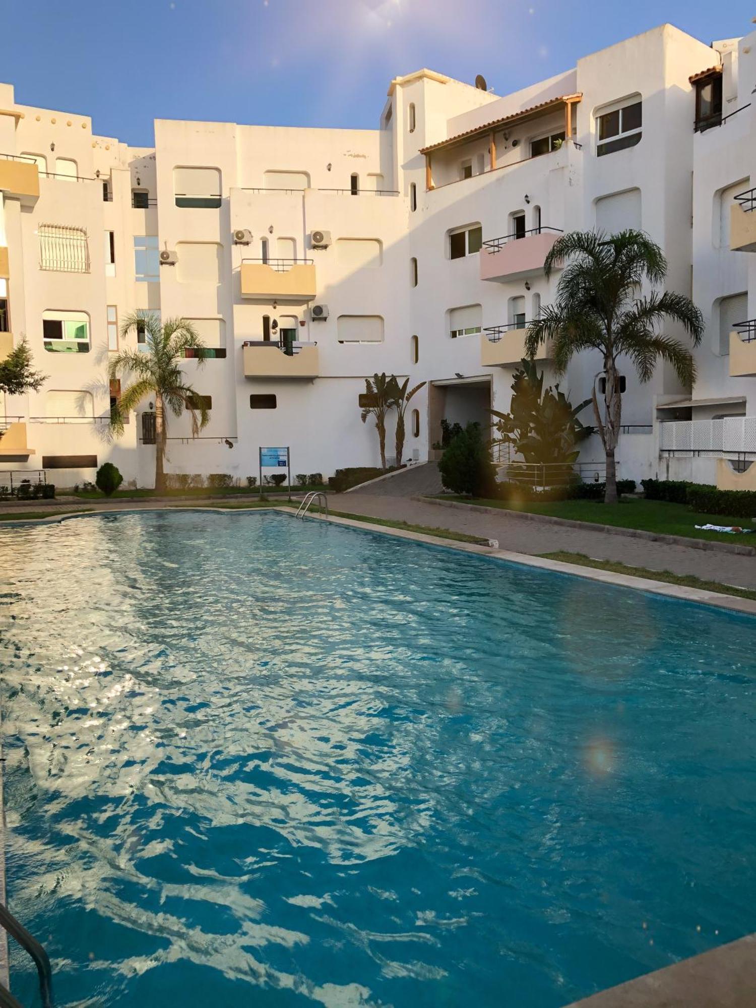 Fantastique Appartement Avec Piscine Sur La Plage M2 Tánger Exterior foto